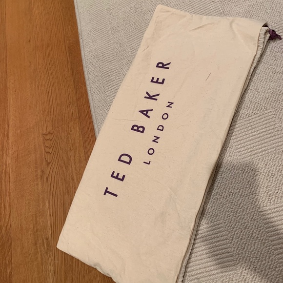 Ted Baker Sodda Striped Leather Holdall - Picture 2 of 6